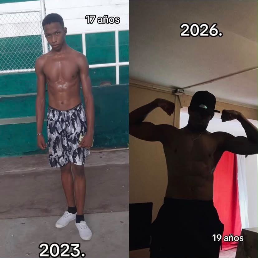 Transformación física de Byron Ramírez, coach del Método Azen, entre 2023 y 2026